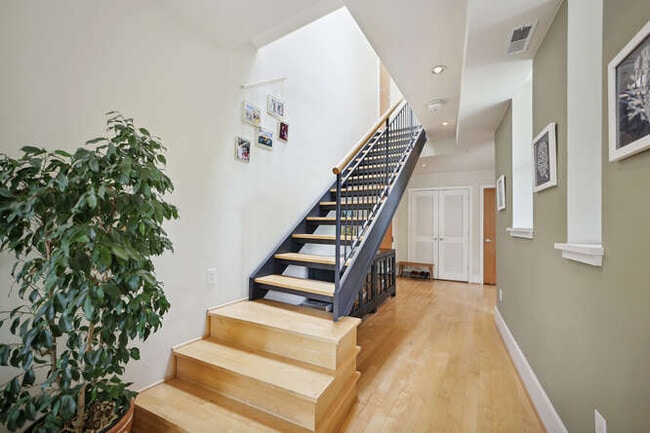 Staircase to the Second Level - 2914 11th St NW Unit #205 Rental