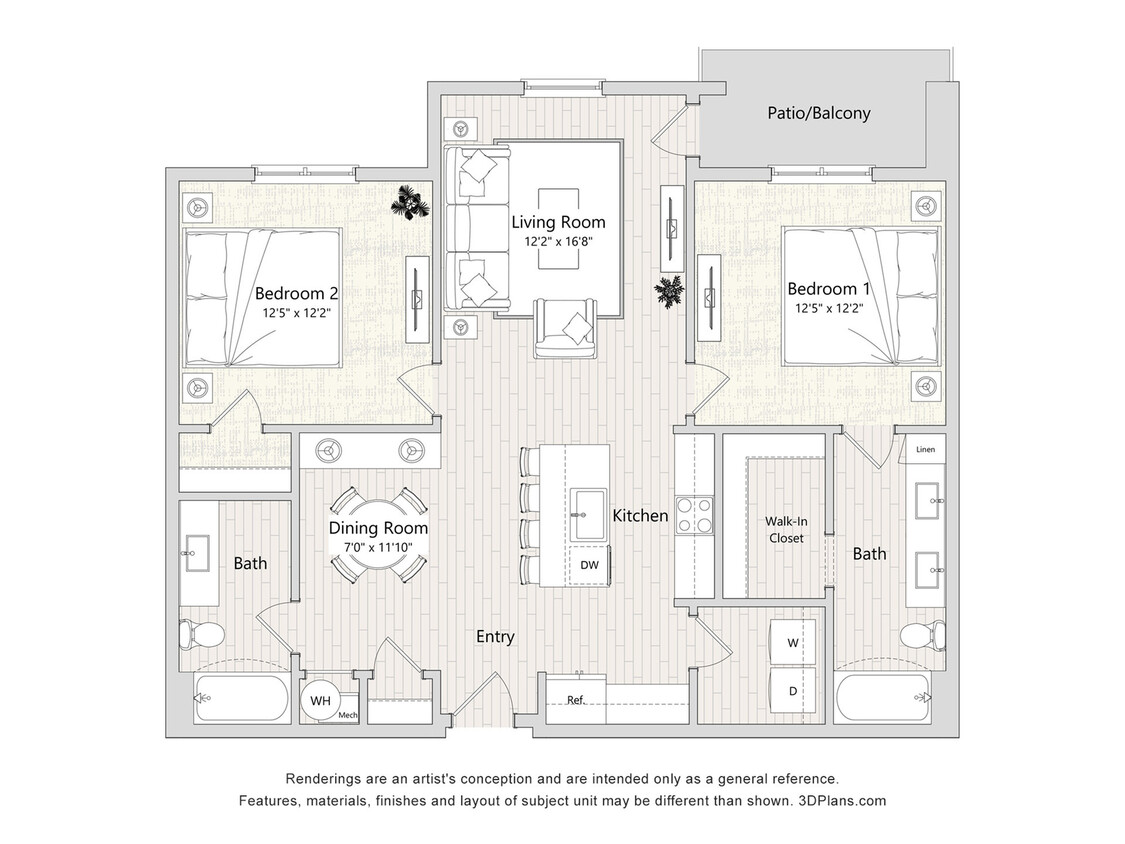 Dos habitaciones - C1