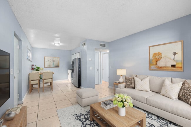 1 Bedroom Living Room - Avalyn West