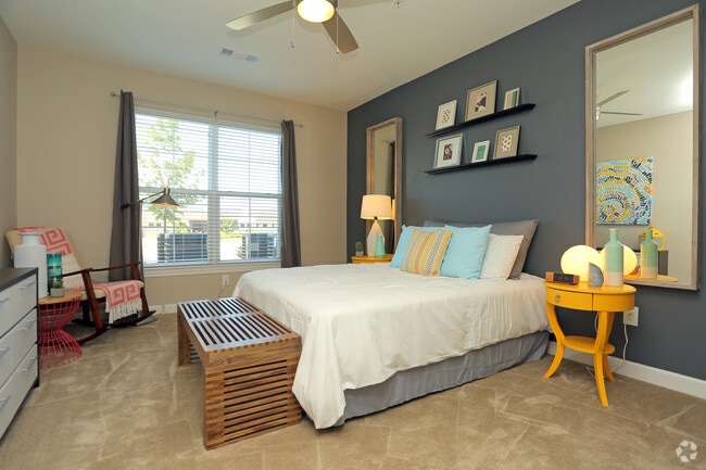 1BR - 783SF - Bedroom - The Promenade Apartments at Pinnacle Hills