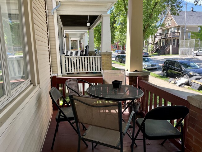 Private front porch - 2732 N Fratney St