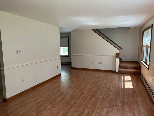 Living Room seen from front entrance - 83 Winter St Apartments Unit 83-1