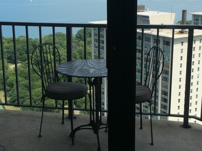 Large balcony - 3660 N Lake Shore Dr Condo Unit 3709