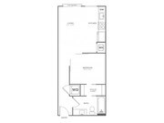 One Bedroom One Bath (529 SF)