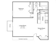 1BR/1BA