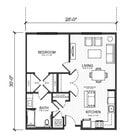 Hickory floor plan The Jameson at Kincora