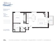 A-5 1BR1BA 697 sqft.