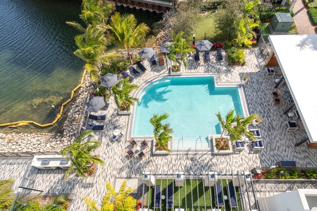 Overhead Pool View