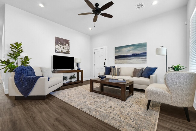 THREE BEDROOM LIVING ROOM!