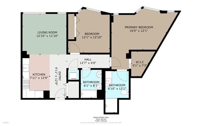 Photo - 450 Hayes St Unidad 3E