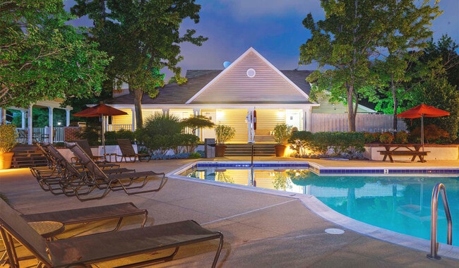 Swimming pool and clubhouse