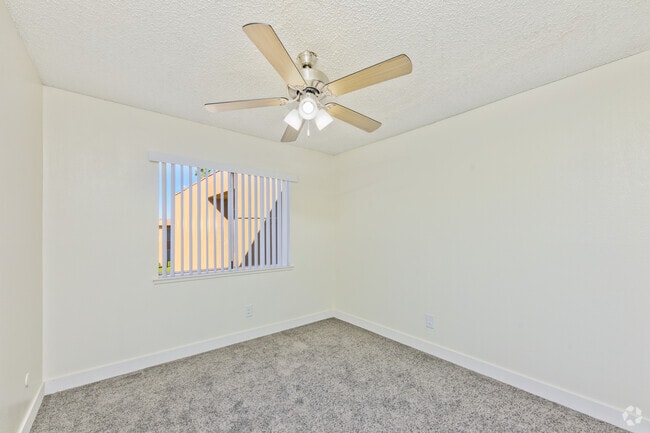 3BR, 2BA - 1,100SF - Second Bedroom