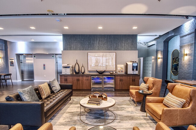 Club lounge for relaxing and entertaining