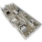 3D Floor Plan Rendering