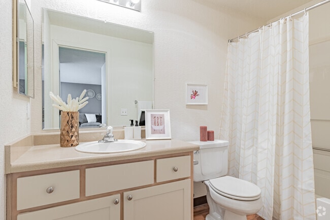 2BR, 1BA - 821SF Bathroom