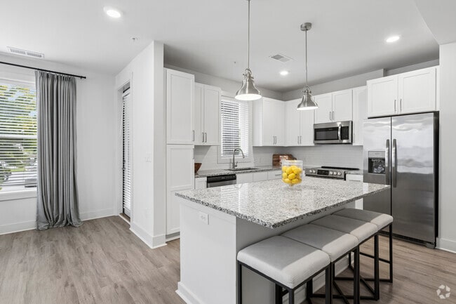 2BR, 2BA - 1,233SF - Kitchen - The Landing on Summers Street
