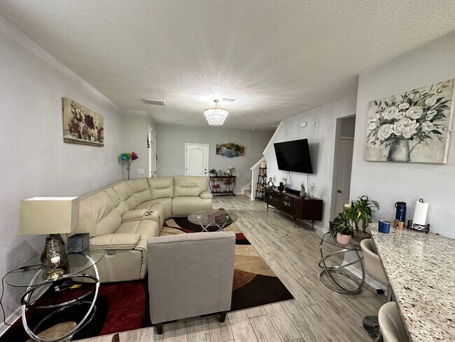 Photo - Lease this 3BR End-Unit Townhome in Gated Community with Water View!