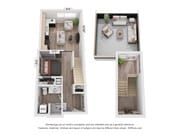Ruby - Penthouse Studio / 1 Bath 616 sq. ft. AVAILABLE NOW
