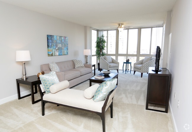 2BR, 2BA - Whitman - Living Room