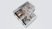 Filly - Two Bedroom Floor Plan