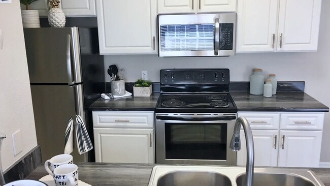 Take advantage of our premium renovation package in select homes and enjoy black-fusion counter tops in your updated kitchen. Your culinary endeavors just got a chic makeover!