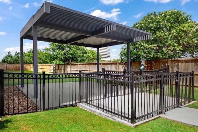 On-site dog park for our four-legged residents