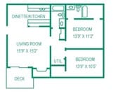 2BR/2BA