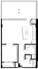 1 bed terrace