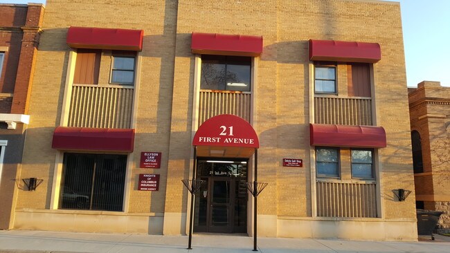 Across from the court house