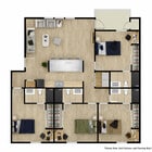 4 Bedroom 4 Bathroom 1,470-1,649 Sq Ft.