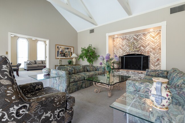 A perfect space to unwind and connect with neighbors. - Regent's Walk Apartment Homes