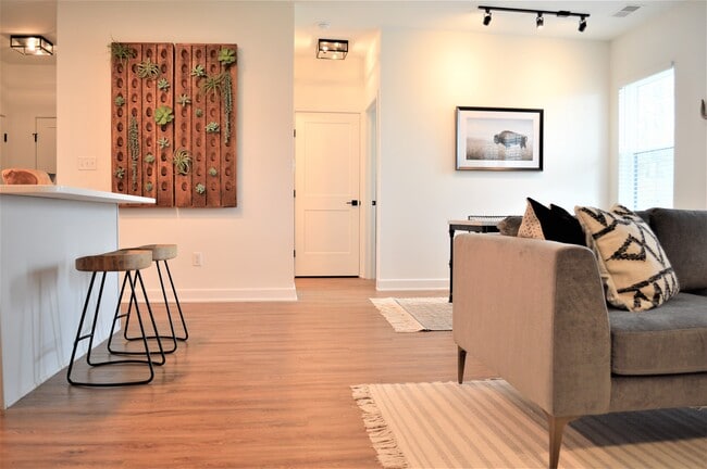 Wood Plank Flooring Throughout