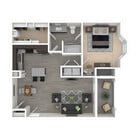 A3 floor plan Duo West Champions