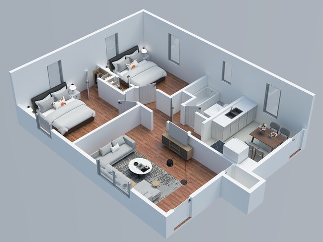 2BD Sm - Birch - The Woods of Fairlawn