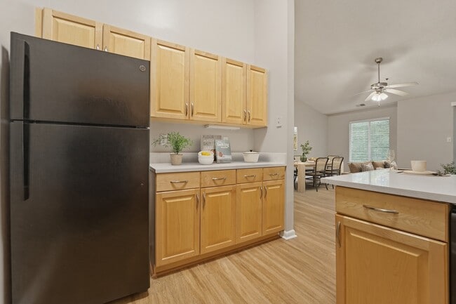 Step into elegance at Eagle Rock Apartments at Belcamp. This beautifully designed kitchen features modern appliances and ample storage, perfect for creating culinary delights. Don’t miss your chance to elevate your lifestyle—schedule a tour today! - Eagle Rock Apartments at Belcamp