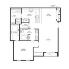 1 Bedroom floorplan
