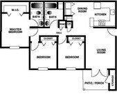 3BR/2BA