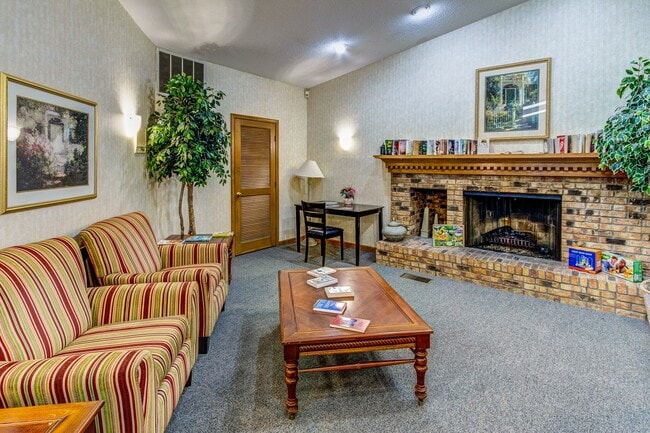 Clubhouse Interior at Cedar Ridge Apartments