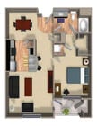 Cielo - A5 - 1 Beds - 1 Baths - 772 Sq. ft.