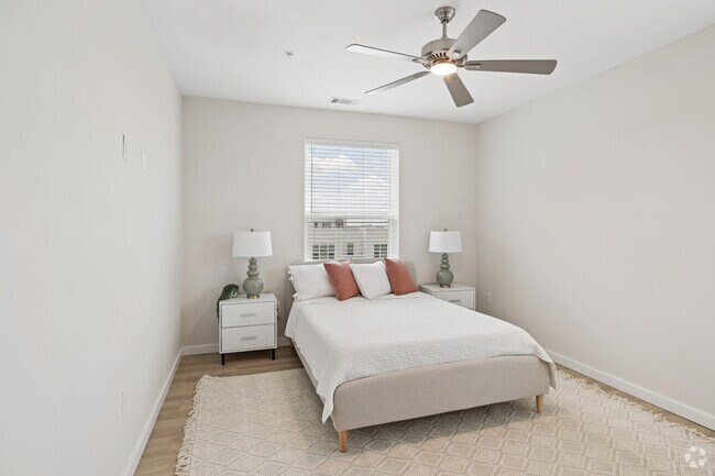 Luxe 2BR, 2BA - 1,290SF - Primary Bedroom - 200 Main