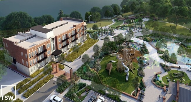 View of the Lofts & Chason Park