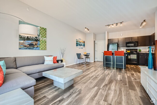 Sleek plank flooring - Terra Vida Rental