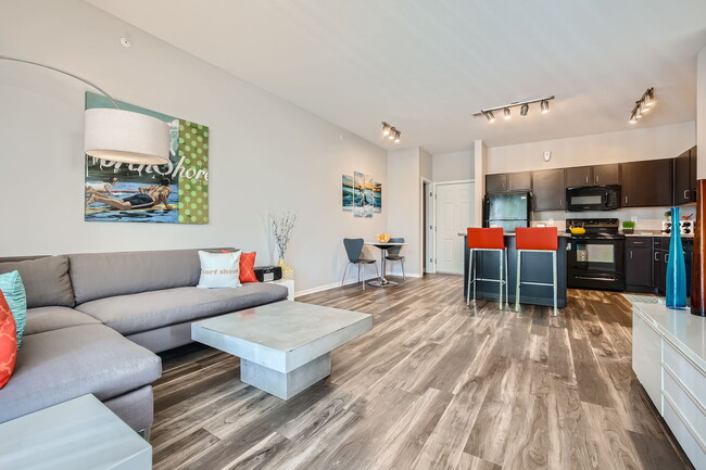 Sleek plank flooring - Terra Vida Apartments