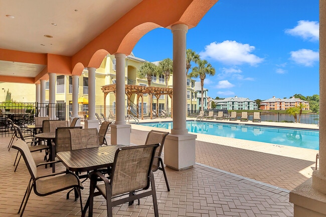 Pool with Covered Patio & Seating