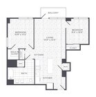 Sonnet - Urban Two Bedroom - 1 Beds - 1 Baths - 853 Sq. ft.