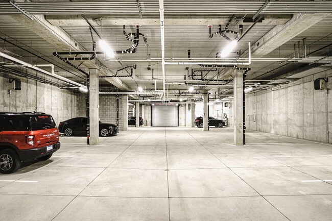 Underground Parking Garage - Boho Flats