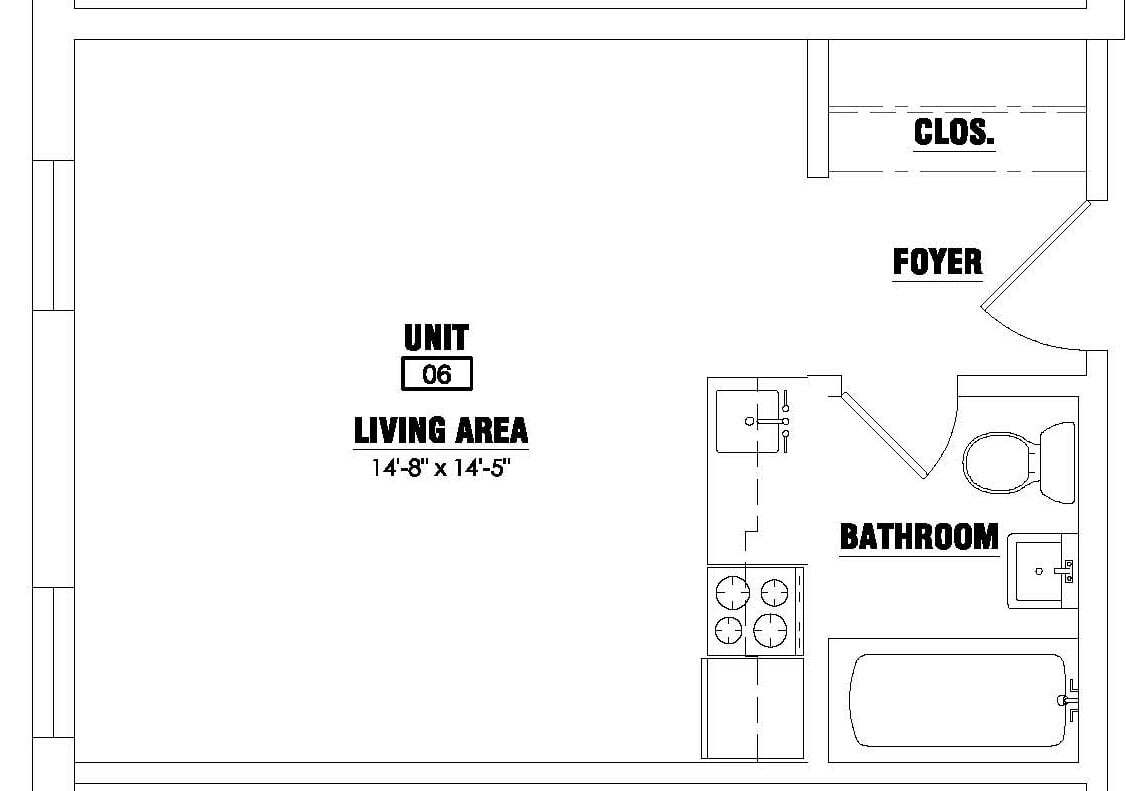 Floor Plan - Studio 1