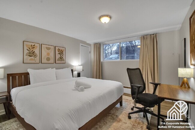 Photo - Furnished 2-Bedroom Apartment Minutes from Highmark Stadium Unit 1