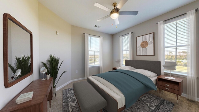 Newly Renovated Bedroom