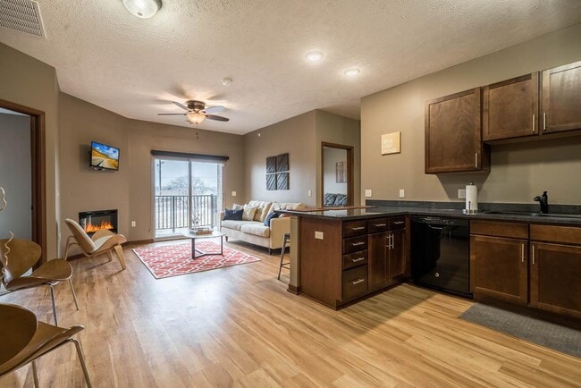 Open-concept layouts seamlessly connect the kitchen and living space, making it easy to cook, dine, and unwind in style.